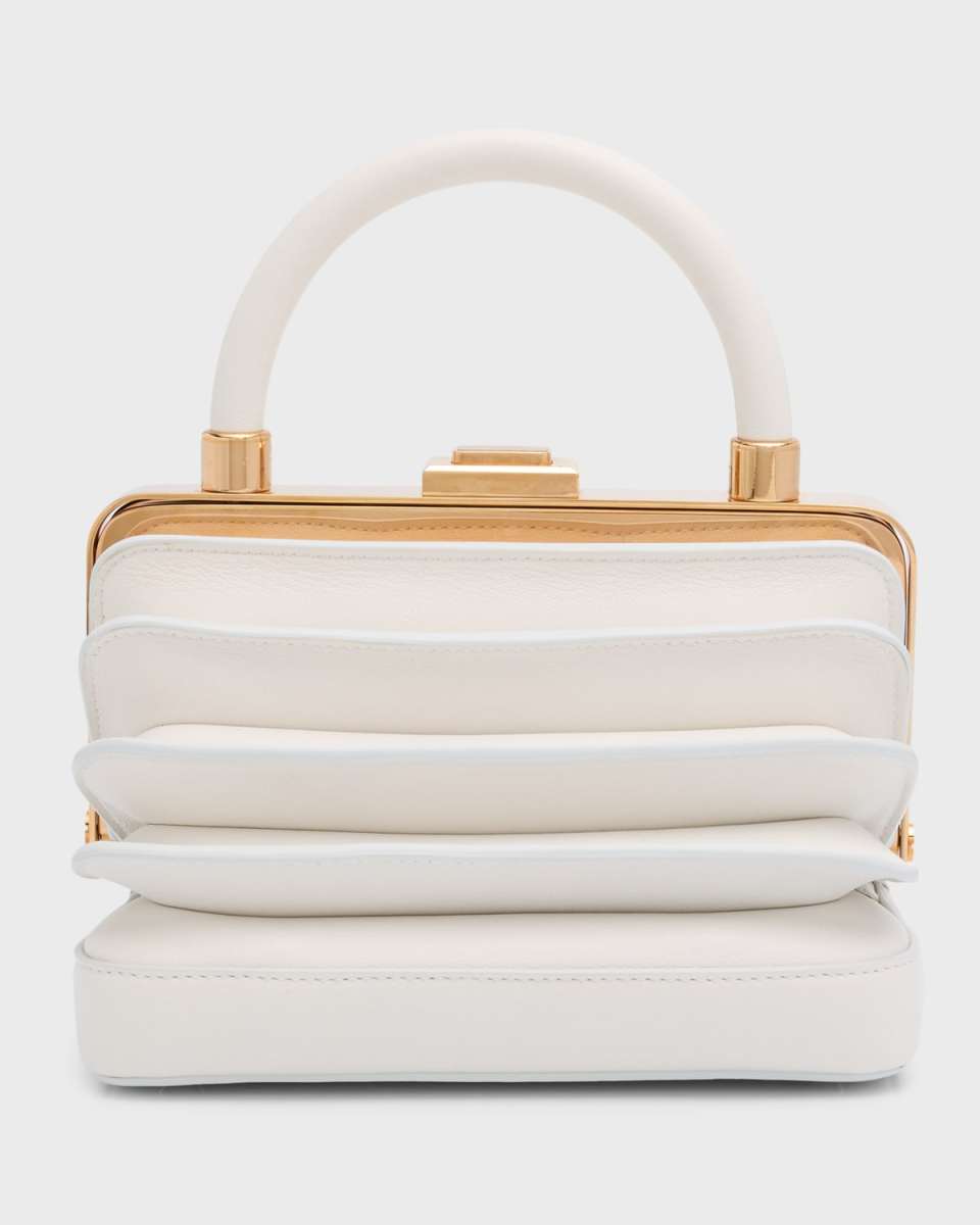 Diana Napa Accordion Satchel Bag